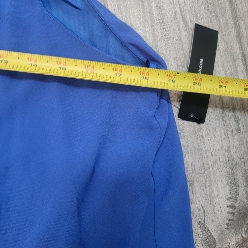 NWT Lulu's Tell Me Royal Blue Swing Dress XL - Picture 6 of 10
